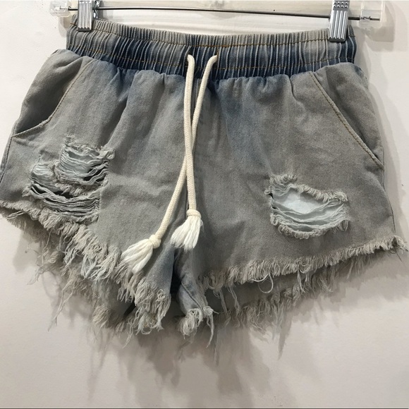 Hayden Pants - Hayden Los Angeles Distressed Shorts Small